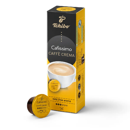 Box Tchibo Cafissimo Caffè Crema Fine Aroma кафе капсули за Caffitaly кафемашини, 8x10 бр