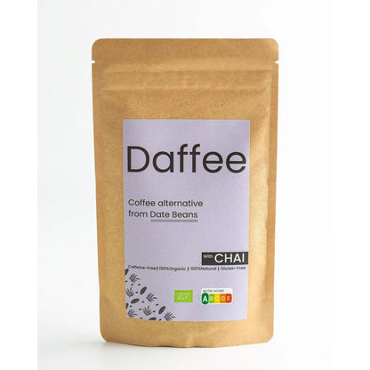 Daffee Био CHAI кафе от костилки на фурми и натурален чай микс, мляно 250 гр