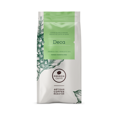 Pedron DECAFFEINATED 70% ARABICA кафе на зърна 250гр