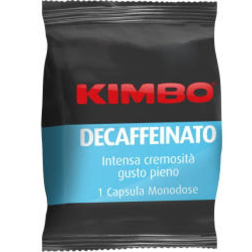 Kimbo Decaffeinato съвместими кафе капсули за Lavazza point кафемашини, 100 бр.