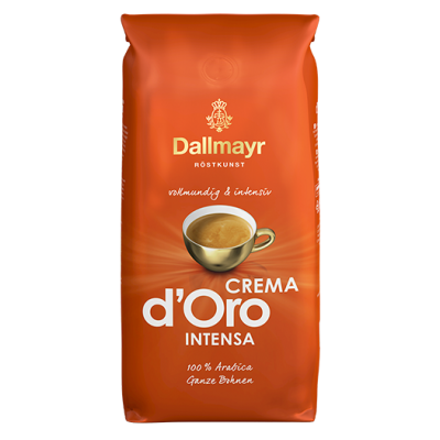 Dallmayr Crema d’Oro Intensa кафе на зърна, 1 кг