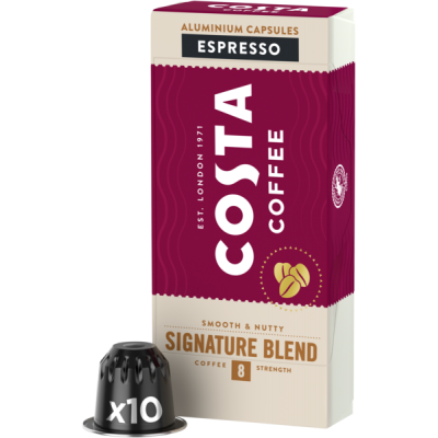 Costa Coffee Signature Blend Espresso капсули за Nespresso кафемашини, 10 бр