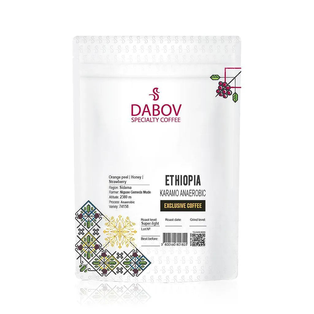 DABOV SPECIALTY COFFEE Етиопия Карамо - Анаеробик