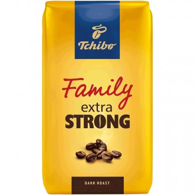 Tchibo Family Extra Strong кафе на зърна, 1 кг