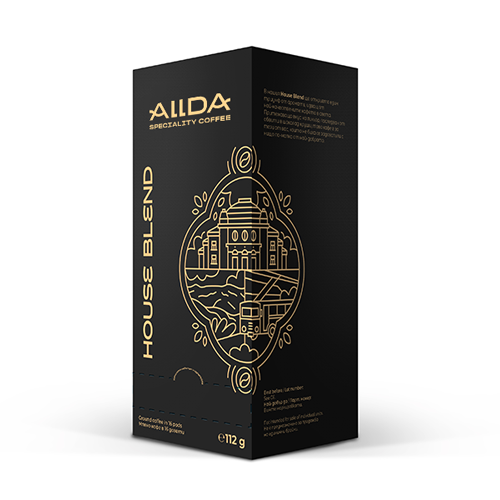 ALLDA Speciality Coffee House Blend кафе дози, 16 бр