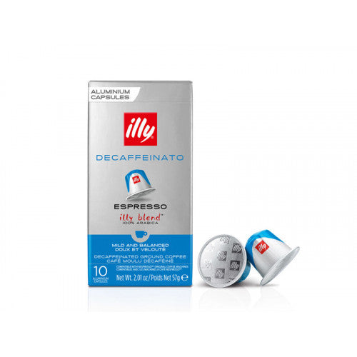 illy Espresso Decaf капсули съвместими с Nespresso кафемашини, 10 брoя