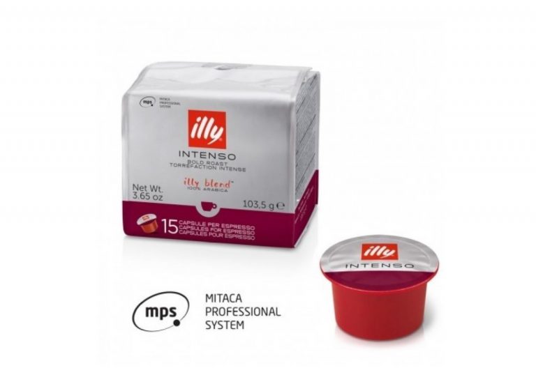 Capsule de cafea ILLY, Espresso Intenso Roast, compatibile cu aparatul de cafea MPS