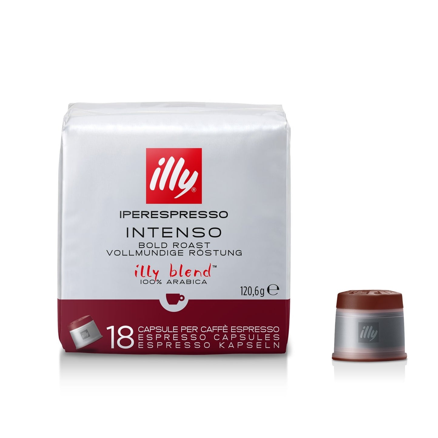 illy Iper Home Intenso кафе капсули съвместими с IPERESPRESSO кафемашини, 18 бр