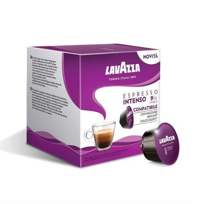 Lavazza Espresso Intenso кафе капсули съвместими с Dolce Gusto, 16 бр