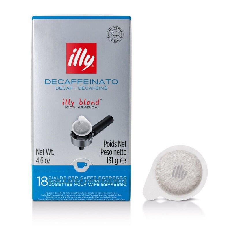 doze de cafea decofeinizata illy Decaf, 18 buc