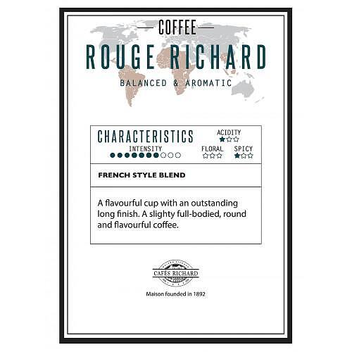 Cafes Richard Rouge Richard кафе на зърна