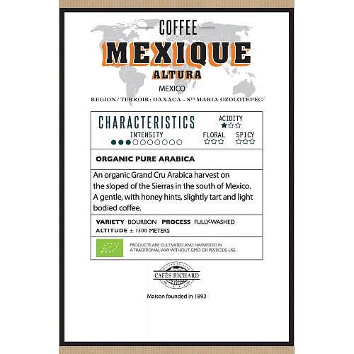 Cafes Richard Mexique Altura кафе на зърна, 250 гр