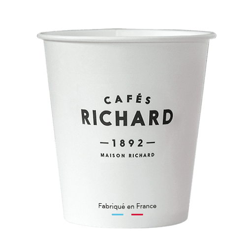 Cafes Richard Картонени чаши - Еспресо, 100 мл. - 80 бр.