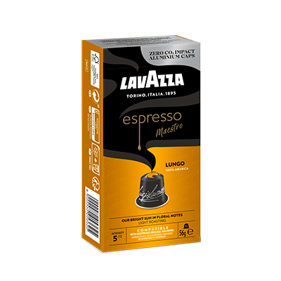 Lavazza Lungo кафе капсули съвместими с Nespresso кафемашини, 10 бр