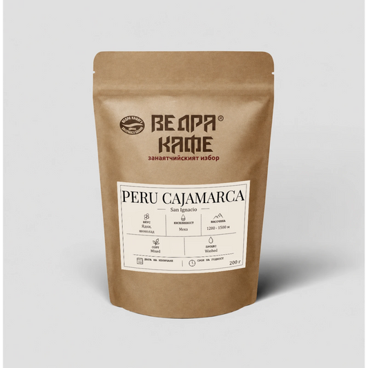 Ведра Specialty кафе Peru Cajamarca