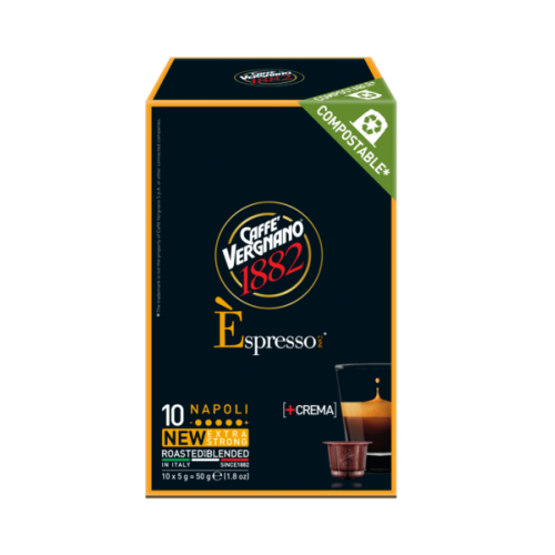 Caffè Vergnano Napoli капсули за Nespresso кафемашини, 10 бр