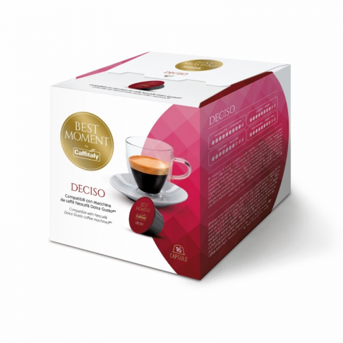 Best Moment by Caffitaly Deciso – 16 кафе капсули за Dolce Gusto