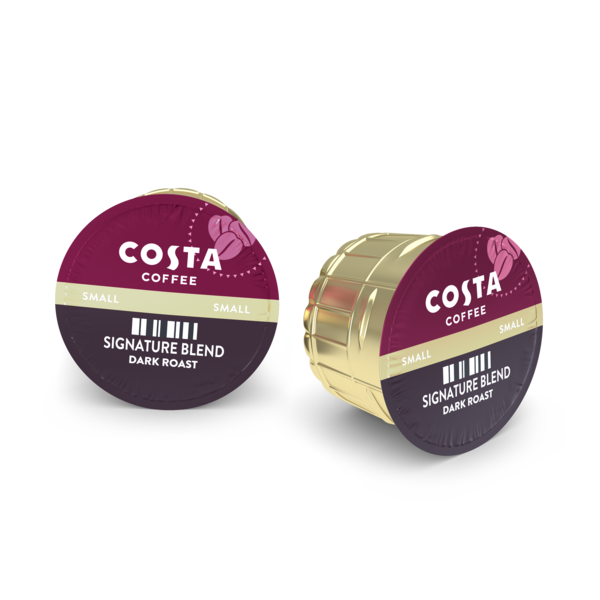 Capsule de cafea Costa moka Italia închis la culoare pentru aparatul de cafea Caffitaly