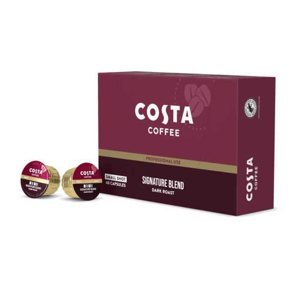 Capsule de cafea Costa moka Italia închis la culoare pentru aparatul de cafea Caffitaly