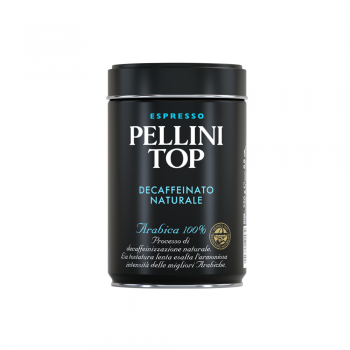 PELLINI Decaf Top 100% Арабика безкофеиново мляно кафе, 250 гр