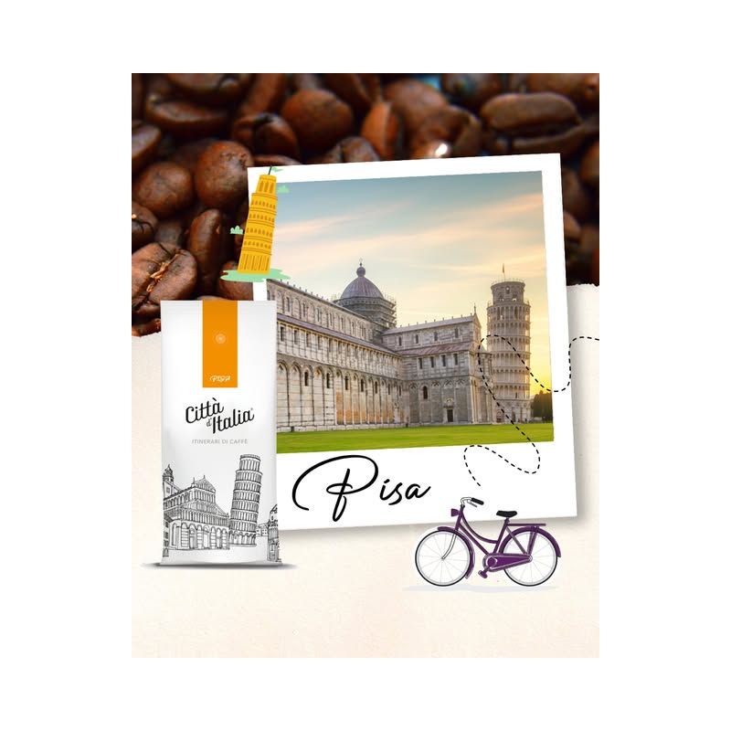Città d'Italia Pisa Toscana Blend – кафе на зърна 1 кг