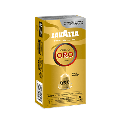 Lavazza QUALITA ORO кафе капсули съвместими с Nespresso кафемашини, 10 бр