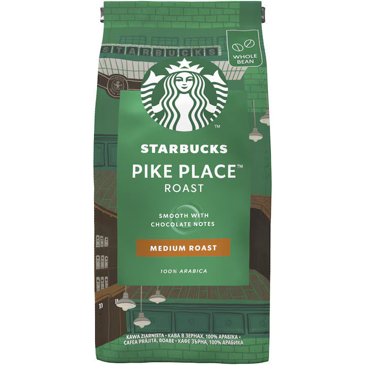 Starbucks Pike Place Roast кафе на зърна 450 г