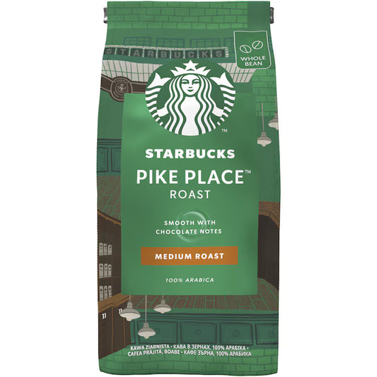 Starbucks Pike Place Roast кафе на зърна 450 г