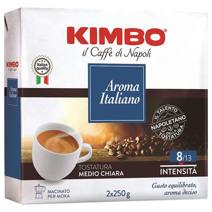 Cafea macinata Kimbo Aroma Napoli, 250 g