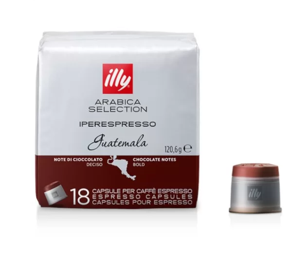 illy Iper Home Guatemala кафе капсули съвместими с IPERESPRESSO кафемашини, 18 бр