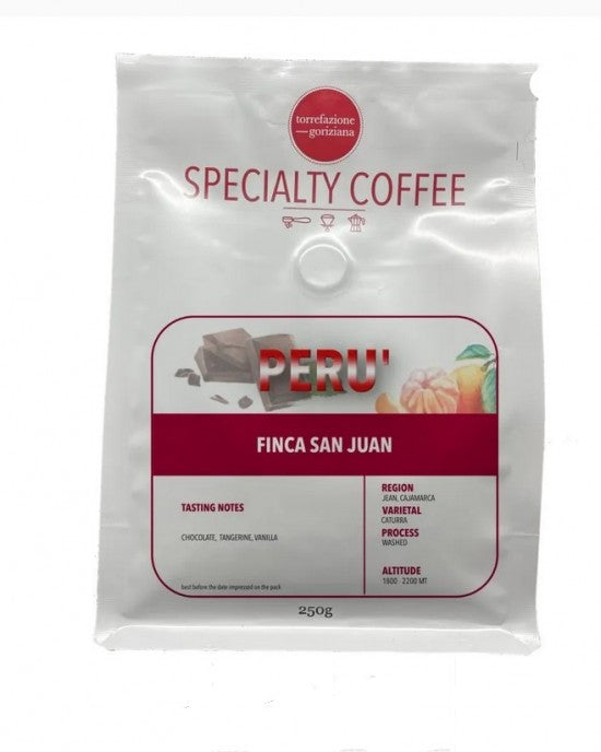 Goriziana Caffee Specialty coffee - Peru FINCA SAN JIAN кафе на зърна, 250 гр