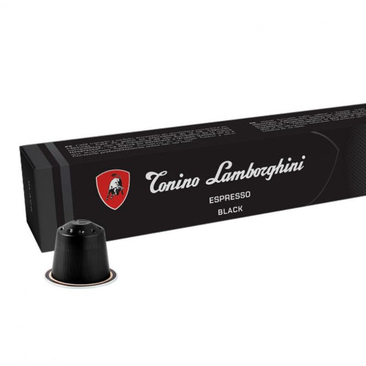 Tonino Lamborghini Black кафе капсули за Nespresso машини, 10 бр