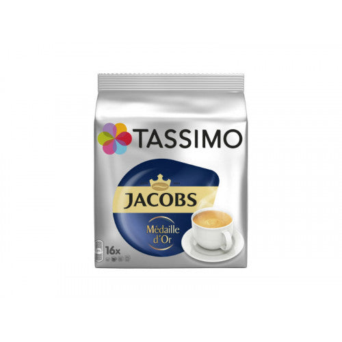 Tassimo Jacobs Médaille d´Or capsule de cafea, 16 buc