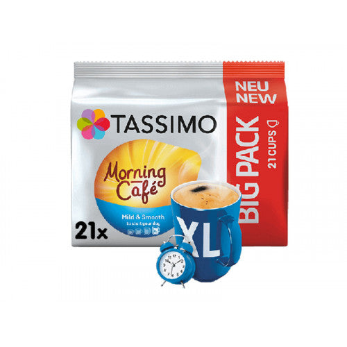 Tassimo Morning Café XL Capsule de cafea blanda, 21 buc