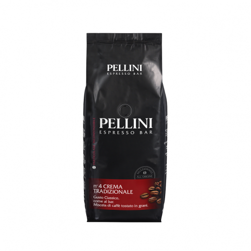 Pellini N4 Crema Tradizionale кафе на зърна, 1 кг