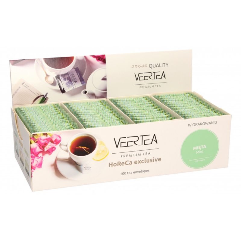 Veertea Mint – ментов билков чай, 100 пакетчета