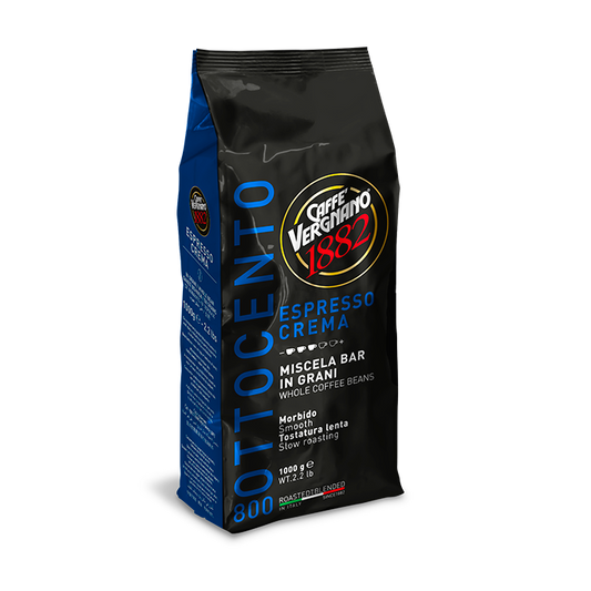 Caffè Vergnano Crema 800 кафе на зърна, 1 кг